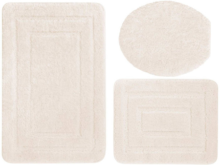 Bath mat ALOR KPL 3 SZT. BEIGE