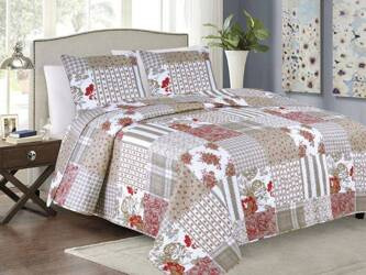 Bedspread TAVIRA 180x220+2x40x40 BJ-080 AMERICANA