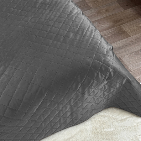 Bedspread AMARANTE 220x240+2/40x40, 010 / DARK GREY