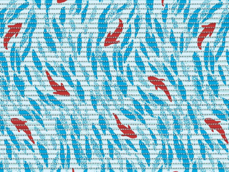 Foamed non-slip bath mat 65 AQUAMAT 4100-1