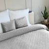 Bedspread AMARANTE 180x220+2/40x40, 010 / GREY