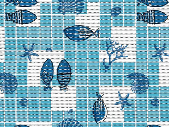 Foamed non-slip bath mat 65 AQUAMAT 4111-1