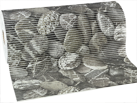 Foamed non-slip bath mat 65 AQUANOVA 599/B