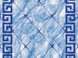 Foamed non-slip bath mat 65 AQUANOVA 530A