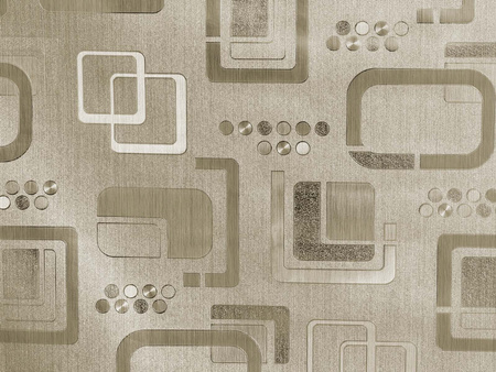 Cerata 3D Metallico T-6153G Gold w Rolkach