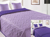Bedspread VIGO II 220x240+2/40x40, 035/VIOLET-LAVENDER