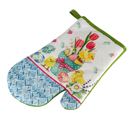 Kitchen gloves with a magnet EASTER kpl 2 szt., F24S115