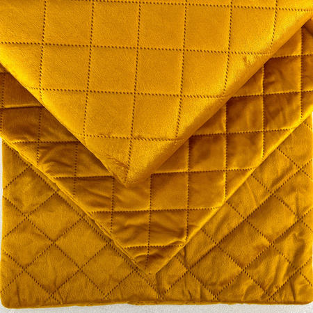 Bedspread AMARANTE 180x220+2/40x40, 010 / MUSTARD