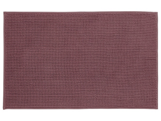 Bath mat MADURA 60x90 PLUM