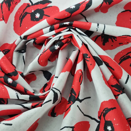 Waterproof Polyester Tablecloth Poppies