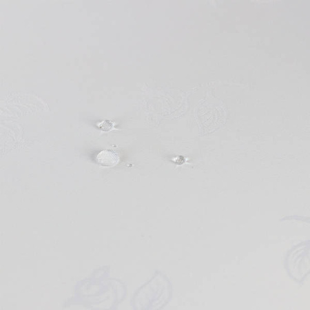 Tablecloths with stain-resistant coating White Rose