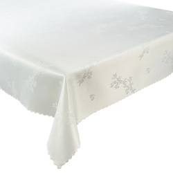 Tablecloths with stain-resistant coating  Marocco White